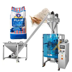 Máquina automática de embalaje de harina de trigo, 50g, 100g, 500g, 1 kg, arroz en polvo, yam, maíz de plátano, mandioca