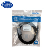 Haute définition 1.8M 8K 60Hz USB Type C pour câble HDMI coque en aluminium PVC veste tresse blindage pour ordinateur portable HDTV ordinateur