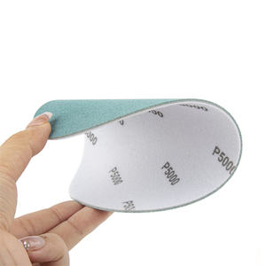 Disco Abrasivo in Spugna al Carburo di Silicio con <span class=keywords><strong>Struttura</strong></span> <span class=keywords><strong>Piramidale</strong></span> 150mm 6 Pollici con Velcro per Levigatura a Umido e Lucidatura Carrozzeria Auto - Product Image 5