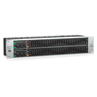 Behringer FBQ3102HD Ultragraph Pro Analyseur Audio Professionnel Équipement de Studio de Musique Égaliseur Graphique 2*31 Bandes avec Système de Détection de Larsen FBQ