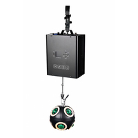Vente chaude lumière cinétique rvb pleine couleur DMX treuil LED système de boule de levage lumière matricielle pour hôtel et DJ discothèque Bar