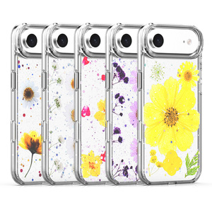 Funda de Teléfono Personalizada con Logotipo e Imágenes, Acrílico Transparente Impreso con Diseño de Margaritas, para iPhone 17 Air 16 15 14 13 Pro Max Plus, <span class=keywords><strong>Precio</strong></span> al por Mayor - Product Image 6
