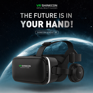 Casques VR avec contrôle audio intégré, compatibles avec les smartphones de 4,0 à 6,0 pouces, lunettes VR, lentilles asphériques de 40 mm, boîte VR pour smartphone - Product Image 6