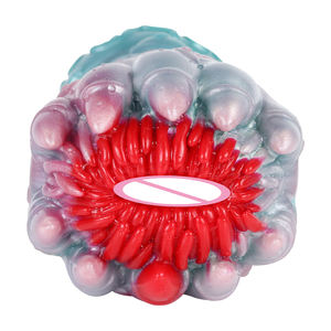 GEEBA 2024 신상품 부드러운 실리콘 남성 자위대 남성용 질 항공기 컵 항문 인형 남성 빠는 컵 - Product Image 2