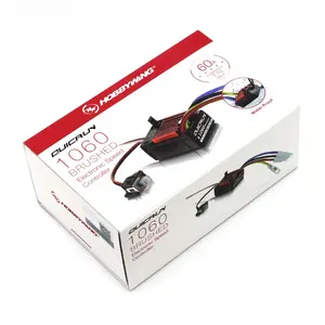 QuicRun 106060Aブラッシュド電子スピードコントローラーESC1: 10 RCカー用防水RCカー用