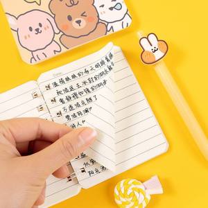 Cuaderno Espiral Mini de Bolsillo con Diseño de Dibujos Animados A7, Libreta Pequeña Portátil para Oficina, Regalos de Papelería al por Mayor, Kawaii - Product Image 5