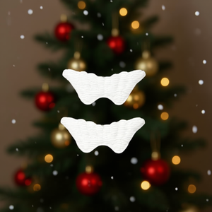 Adornos Navideños Ilan con Alas, 2.5x7mm, 2 Piezas, para Decoración Festiva - Product Image 2