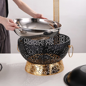 Nuovo Design Set Chafing Dish <span class=keywords><strong>per</strong></span> Buffet 8.0L Nero <span class=keywords><strong>per</strong></span> <span class=keywords><strong>Catering</strong></span> - Product Image 4