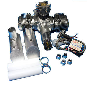 Moteur DLE120 bicylindre pour modèle d'avion à voilure fixe, moteur à essence multicylindre spécial pour avion, moteur 120CC - Product Image 1