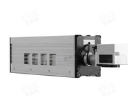 Machine de marquage intégrée à fibre optique automatique de haute précision, refroidie par air, 30W, pour sacs en plastique, films, boîtes métalliques