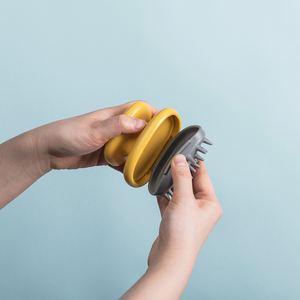 Nouvelle Brosse à Cheveux en Silicone de Haute Qualité avec Logo Personnalisé, Brosse de Massage du Cuir Chevelu Durable, Brosse de Nettoyage de la Tête - Product Image 3