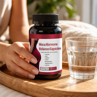 Capsules d'extrait de Aguaje, Maca noire et racine de Kudzu à marque privée OEM pour l'amélioration des fessiers féminins et le soutien de l'énergie et de la vitalité