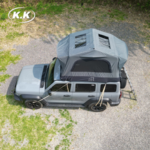 Kawagebo Kamp (KK) 13.1' X 9.8' Gonflable <span class=keywords><strong>12</strong></span> ㎡   Tente de toit gonflable imperméable pour coffre de SUV - Product Image 4