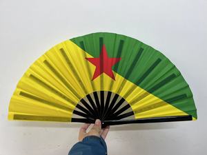Bsbh UV Phát Sáng Lớn Cầu Vồng Tay <span class=keywords><strong>Fan</strong></span> Hâm Mộ Đầy Màu Sắc Gấp Rave Cầm Tay Người Hâm Mộ Cho Phụ Nữ Người Đàn Ông Niềm Tự Hào Ngày Lễ Hội Cuộc Diễu hành - Product Image 4