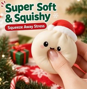 Elonna TPR Christmas Advent Calendar 24 Surprise Days Squishy Dumpling Countdown Mystery Blind <b>Box</b> Stress Relief <b>Fidget</b> <b>Toys</b> - Product Image 6