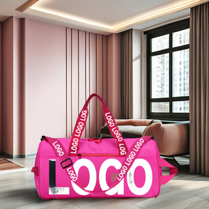 Yajie Factory Custom Logo per bambini adulti in poliestere con chiusura a cerniera per grandi bagagli in borsetta sportiva da viaggio - Product Image 2