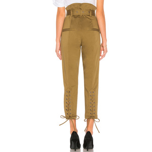 Venta caliente con cinturón de <span class=keywords><strong>moda</strong></span> de Mujeres de cintura alta pantalones de carga - Product Image 3