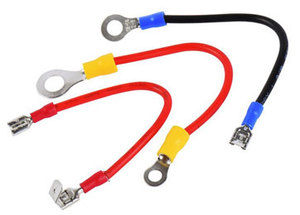 汽车卡车用绝缘环形端子接线片的高压4 awg 6awg工业电气线束电力电缆 - Product Image 4