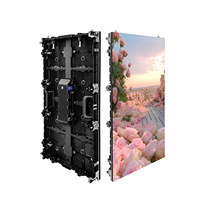 Pantalla LED de Alquiler P2.6 KA de 500x1000mm, Gabinete de Aluminio Fundido a Presión, Conexión Hub, Panel de Fondo para Eventos, Ligero