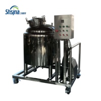 Tanque Mezclador Homogeneizador de Alto Cizallamiento con Desespumación al Vacío para la Fabricación de Cremas Faciales, Lociones y Geles