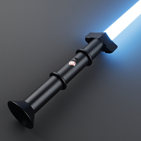 Sabre laser Nexussabers à double poignée, fabriqué par une machine CNC, avec lame durable, pour les combattants et les guerriers de la galaxie.