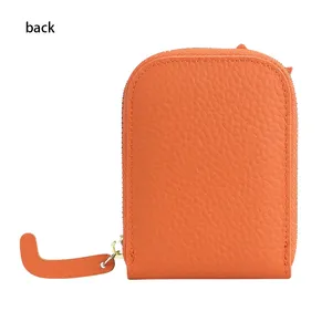 AndoBag Organ, Tarjetero con Múltiples Ranuras, Monedero de Cuero Genuino con Diseño de Gato, Cartera Clásica con Cierre para Mujer 1879 - Product Image 3