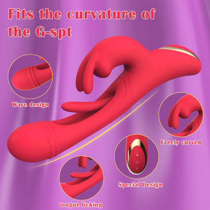 Juguetes Sexuales en Oferta de Fábrica, Vibrador de Punto G, Motor Dual, Vibración Fuerte, Vibrador de Conejo, Apto para Mujeres - Product Image 4