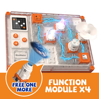 Nouveauté : Jouets éducatifs STEM, apprentissage des connaissances scientifiques, jeu de circuit électrique rechargeable amusant pour enfants