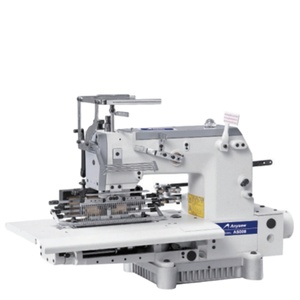 AS008-33048P/VPQ/VSM Machine à coudre circulaire multi-aiguilles à double chaîne pour smockage et plissage de jupes avec enfilage élastique simple - Product Image 1