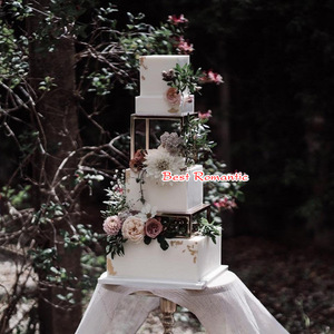 Vòng sắt bánh đứng tráng miệng bảng bánh khay lớp bánh hỗ trợ giá đám cưới Nguồn cung cấp trang trí đồ trang trí - Product Image 5