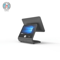 Terminal POS con Pantalla Táctil de 15.6 Pulgadas Personalizado, 80mm, QR, Android/Windows, Solución de Software Gratuita para Restaurantes, Caja Registradora