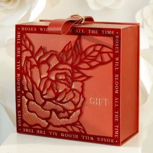 Boîtes à chocolat élégantes en relief sérigraphie fournitures d'emballage alimentaire de stratification mate pour les mariages fêtes bonbons cadeaux - Product Image 3