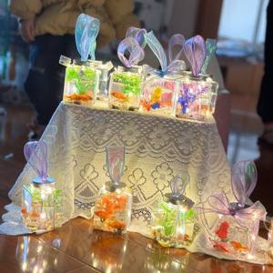 ชุดปลากระป๋องเรืองแสงอะคริลิค PMMA ครบชุดสำหรับแผงขายของตลาดกลางคืน - Product Image 2