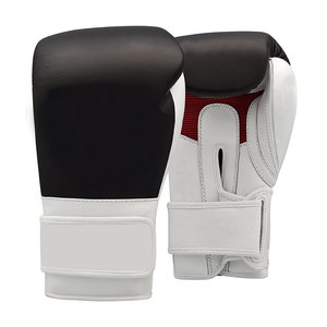 Gants de boxe professionnels confortables, best-sellers, vente en gros, protection personnalisée, marque privée, gants de boxe en cuir véritable pour adultes - Product Image 1