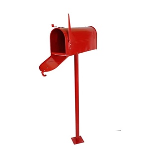 Boîte <span class=keywords><strong>aux</strong></span> <span class=keywords><strong>lettres</strong></span> personnalisée approuvée par USPS - Boîte <span class=keywords><strong>aux</strong></span> <span class=keywords><strong>lettres</strong></span> rurale en acier galvanisé robuste avec drapeau - Product Image 2
