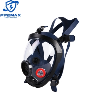 <span class=keywords><strong>Masque</strong></span> respiratoire intégral Ready Sipping A1P3 pour la protection contre les vapeurs organiques, avec sangle de tête à 5 points, pour atelier, peinture, bricolage - Product Image 2