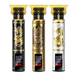 Vente en gros Dragon <span class=keywords><strong>tondeuse</strong></span> <span class=keywords><strong>à</strong></span> cheveux électrique affichage numérique lames en acier inoxydable <span class=keywords><strong>pour</strong></span> barbier rasage sculpture chauve - Product Image 1
