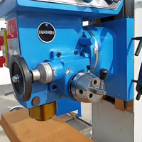 Presisi tinggi Milling mesin penggilingan Manual dan pengeboran 220V vertikal horisontal Universal dengan fungsi mengetuk