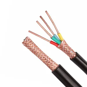 Control Cable Wire Copper Core Flame Retardant KVVP pto Control Shielded Cable Push Pull Control Cable