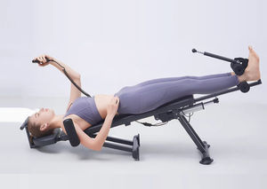 Dispositivo Eléctrico Inteligente para Aumentar la Altura, Estirador de Piernas, Máquina de Inversión para Tracción Cervical y Lumbar, Uso Doméstico - Product Image 4