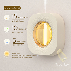 Difusor de fragancia inteligente con enchufe de pared portátil al por mayor difusor de aromaterapia de aceite esencial sin agua de lujo nebulizador - Product Image 2