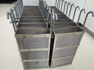 Oferta Especial: Cesta Industrial de Titanio Puro Gr2 para Galvanoplastia con Servicios de Corte, Soldadura y Doblado, Bolsa de Anodo para Recubrimiento y Anodizado - Product Image 3