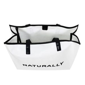 Nueva Llegada, Diseño Gratuito, Bolsa de Mano de Lona de Algodón Resistente con Logotipo Personalizado Ecológico para Mujer - Product Image 5