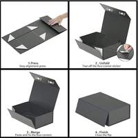 Cajas de Cartón Corrugado Biodegradables Personalizadas al por Mayor, de Alta Calidad, con Relieve, Reutilizables, Reciclables, Negras y Rosas