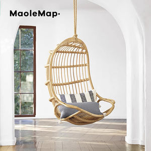 Muebles de patio silla colgante juegos de jardín sillas para eventos tumbona de piscina terraza al aire libre restaurante interior ratán <span class=keywords><strong>huevo</strong></span> silla <span class=keywords><strong>columpio</strong></span> - Product Image 4