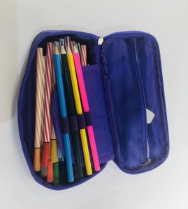 Quicksand Fashion Girl's Favorite Estuche de lápices multifuncional de gran capacidad Juegos de bolsas de papelería <span class=keywords><strong>Material</strong></span> de tela ABI Modelo 008 - Product Image 5