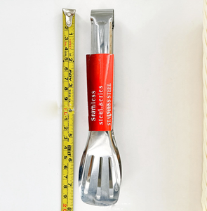 DFT20 Pinces à gâteau et à pain économiques, 7 et 8 pouces, avec trous de drainage, pinces alimentaires - Product Image 5