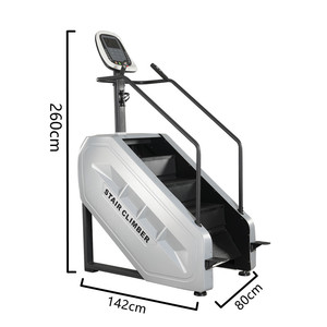Équipement de gymnastique commercial fourni par l'usine Machine d'escalade d'<span class=keywords><strong>escalier</strong></span> Dispositif de <span class=keywords><strong>fitness</strong></span> grimpeur d'<span class=keywords><strong>escalier</strong></span> pour l'exercice d'escalade d'<span class=keywords><strong>escalier</strong></span> - Product Image 3