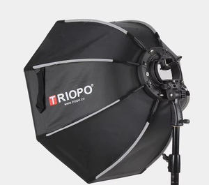 Triopo Ks2-90 90cm Boîte à lumière photo octogonale pour flash de caméra <span class=keywords><strong>Godox</strong></span> Speedlite, parapluie octogonal pour flash - Product Image 1