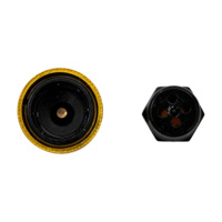 Pièces détachées pour tuyaux de frein à air comprimé Connecteur de couplage rapide hydraulique en acier inoxydable pour camion semi-remorque